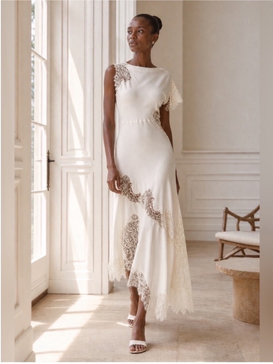 A.L.C. Dresses & Skirts - A.L.C. Alessia Satin Lace Maxi Dress